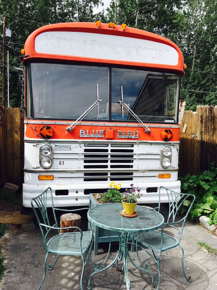 The Coolest Airbnb in Every State: Alaska School Bus Airbnb