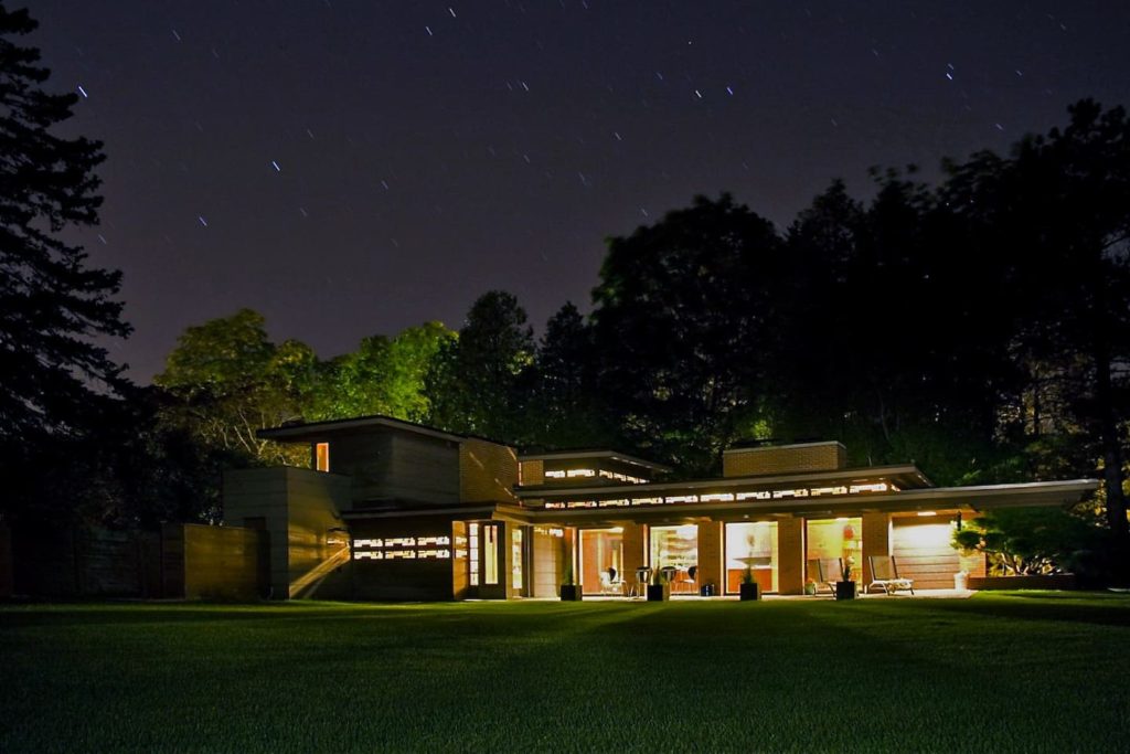 The Coolest Airbnb in Every State: Wisconsin Frank Lloyd Wright House