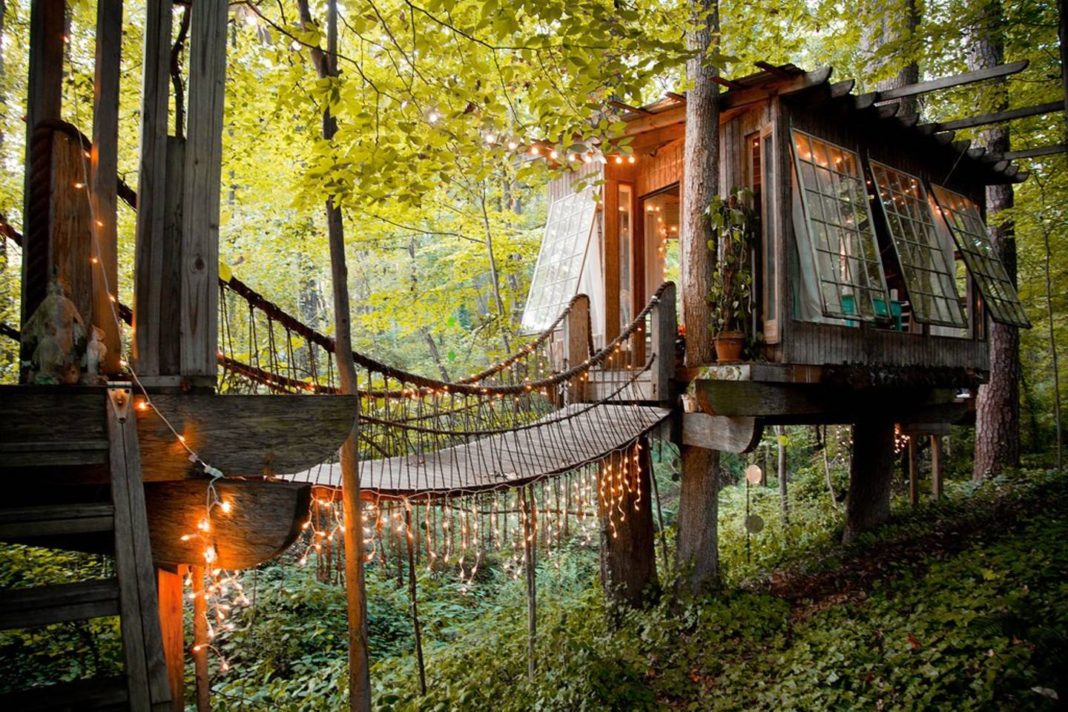 The Coolest Airbnb in Every State: Georgia Tree House Airbnb