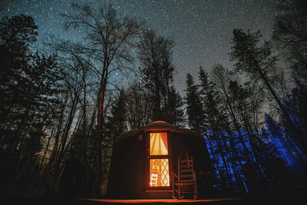 The Coolest Airbnb in Every State: Idaho Yurt Airbnb