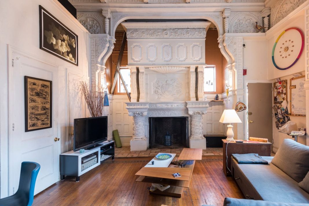 The Coolest Airbnb in Every State: Pennsylvania Library Loft Airbnb