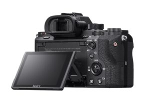 sony a7r back view