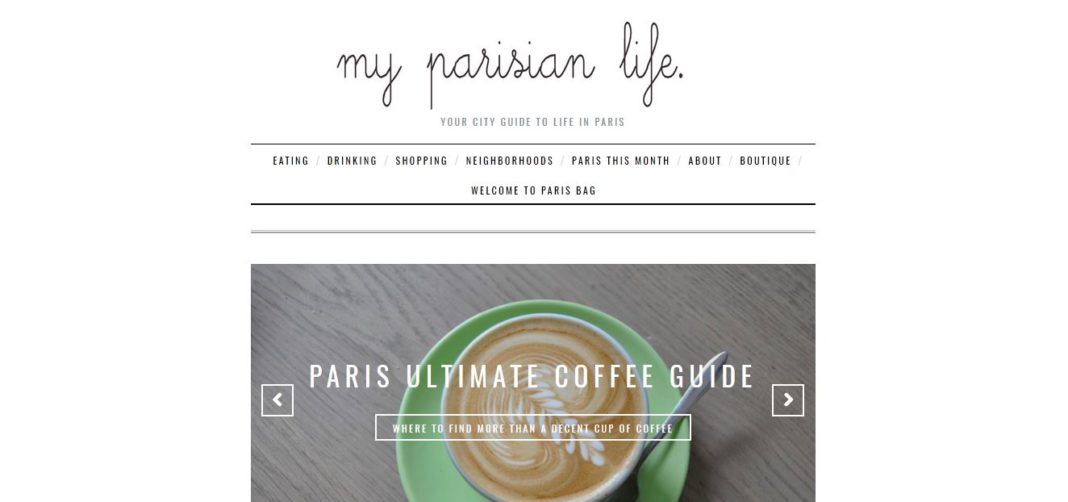 my parisian life blog