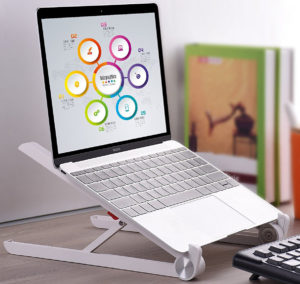Portable laptop stand by Jubor