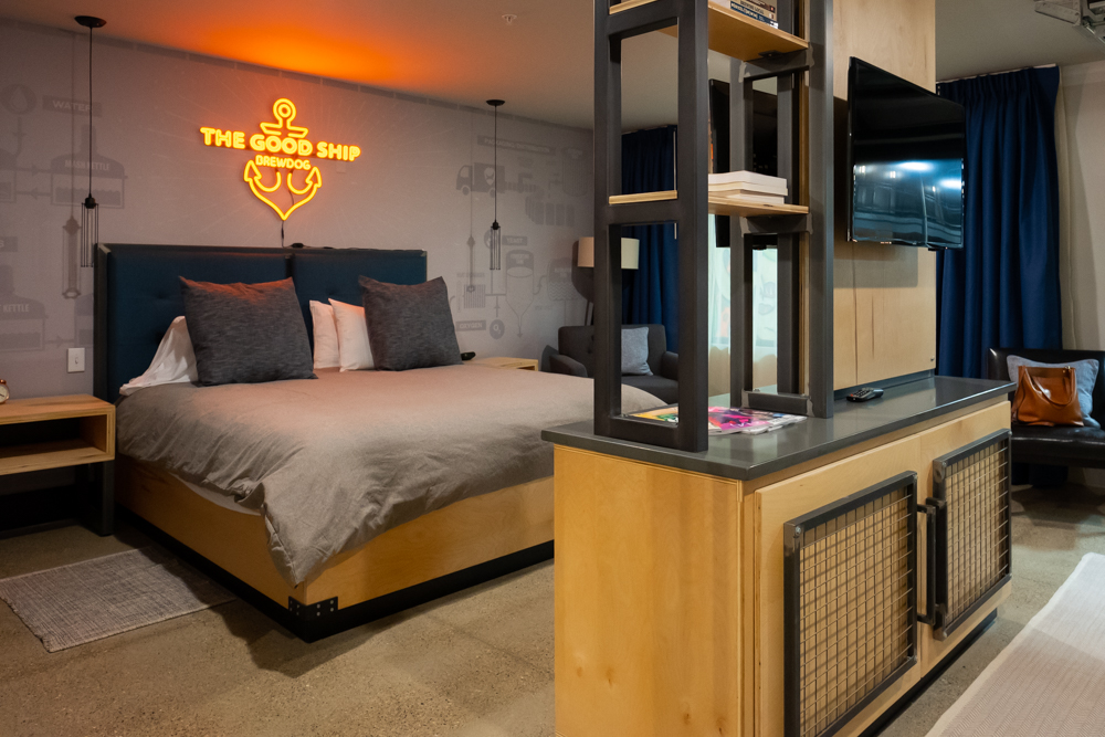 Doghouse hotel brewmaster suite