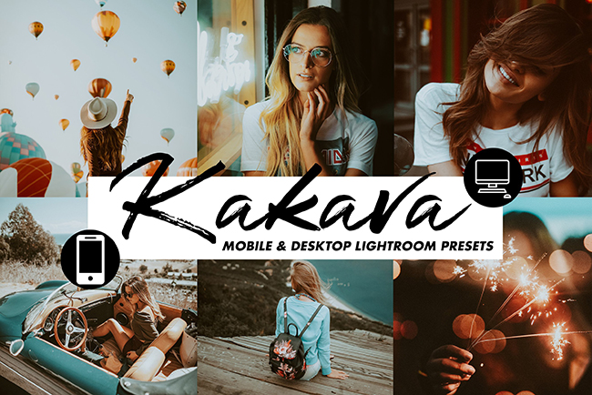 Kakava warm toned lightroom mobile presets