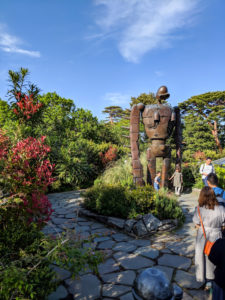 Robot on the Ghibli Museum rooftop