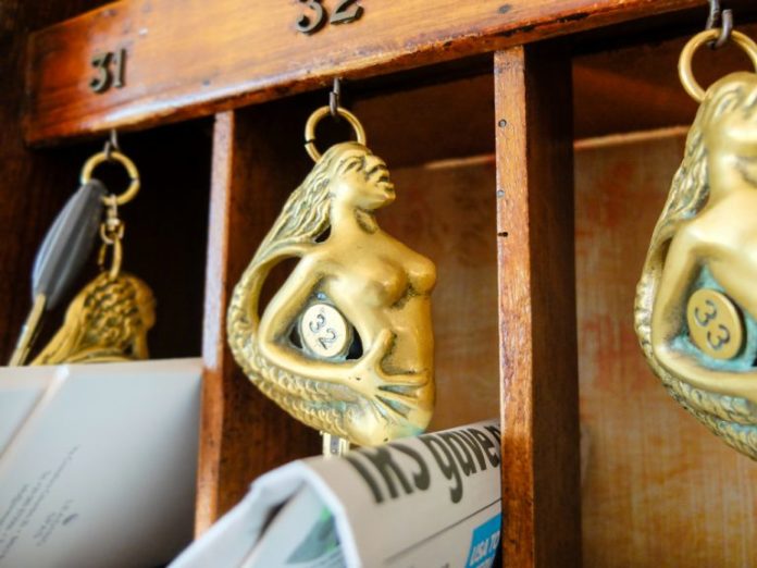 Le Sirenuse Hotel Mermaid Room Key