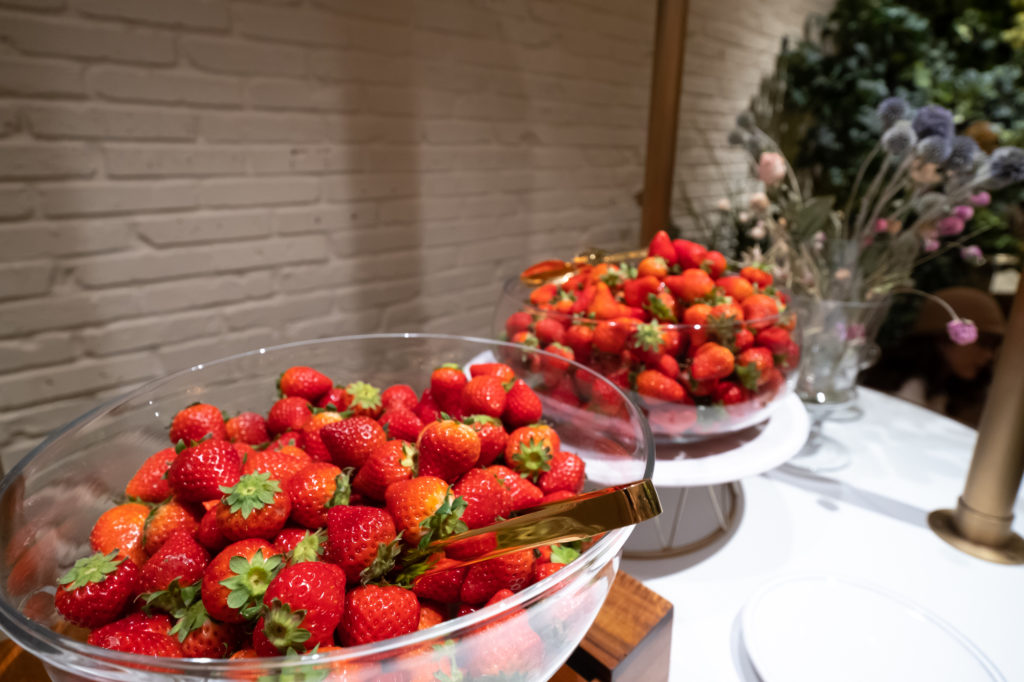 Strawberry bowls at Fruit Picnic