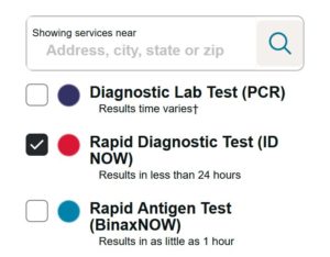 Walgreens covid tests